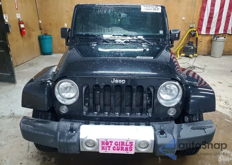 2015 Jeep Wrangler Unlimited Sahara from USA, damaged, VIN 1C4BJWEG7FL611231